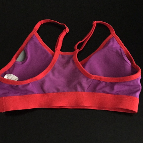 Nike pro Indy bra purple and red size small - Picture 2 of 2